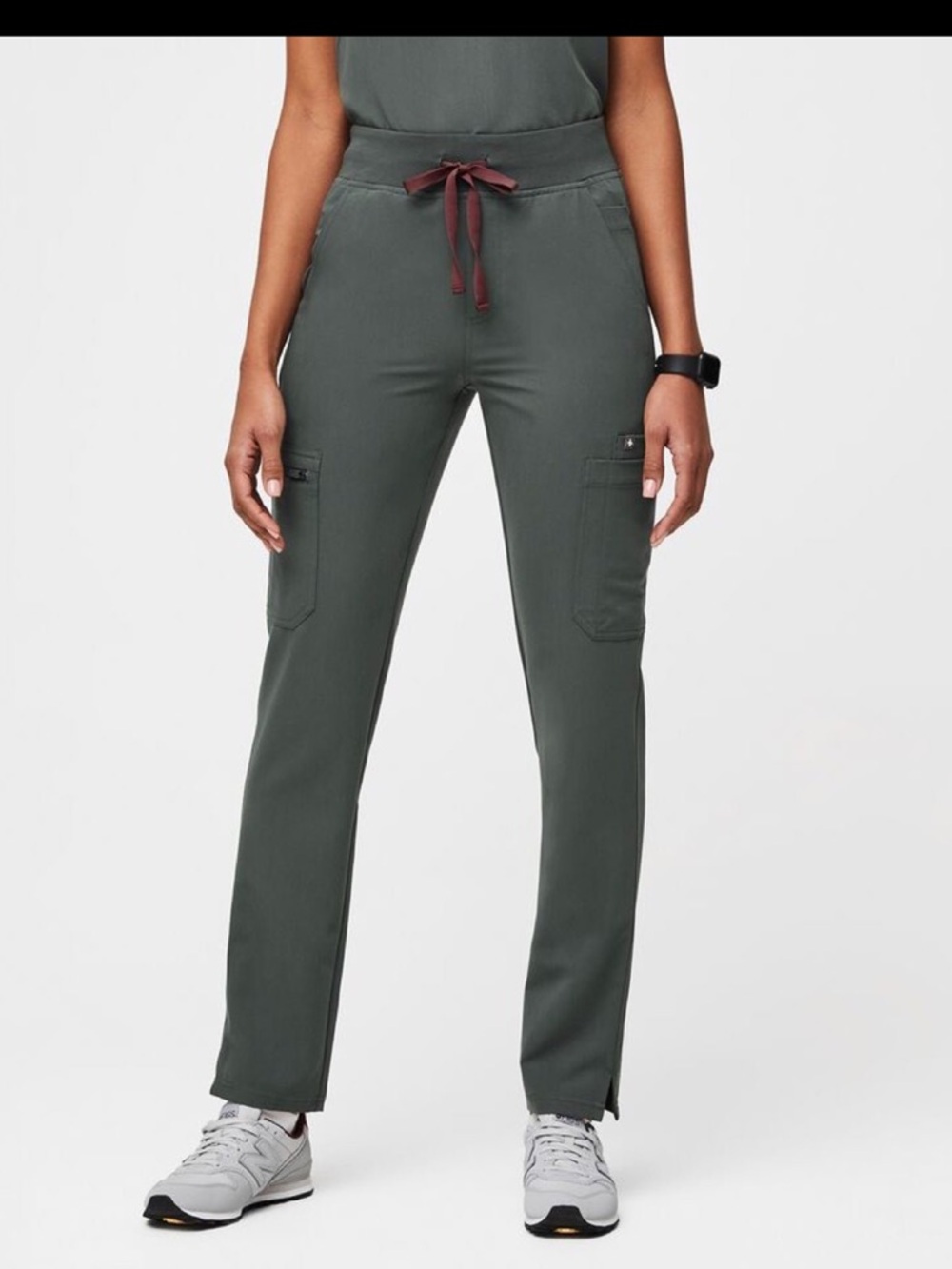 FIGS High Waisted Yola™ Skinny Scrub Pants Bonsai size XL